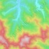 Krushev Dol topographic map, elevation, terrain