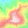 Kitt Peak topographic map, elevation, terrain