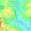 Singanayakanahalli topographic map, elevation, terrain