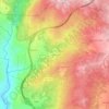 Felgueiras topographic map, elevation, terrain