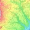 Les Cabanes topographic map, elevation, terrain