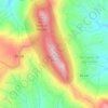 Sarzedinha topographic map, elevation, terrain