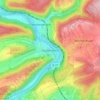 Guttenbach topographic map, elevation, terrain