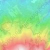 Puthuk Gragal topographic map, elevation, terrain