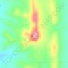 Mount Lock topographic map, elevation, terrain