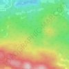Ear topographic map, elevation, terrain