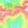 Halesi topographic map, elevation, terrain