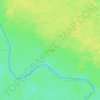 Sitio Recife topographic map, elevation, terrain