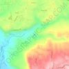 Gozalandia Waterfall topographic map, elevation, terrain