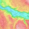 Maplewood topographic map, elevation, terrain