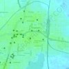 Villupuram Municipality Park topographic map, elevation, terrain