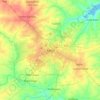 Kano topographic map, elevation, terrain