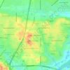 Highland Meadows topographic map, elevation, terrain