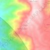 Burasia topographic map, elevation, terrain