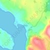 Aultbea topographic map, elevation, terrain
