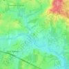 East Wellow topographic map, elevation, terrain