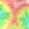 Hile Bich Bazar Tole topographic map, elevation, terrain