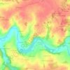 La Gaulterie topographic map, elevation, terrain