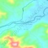 Pò Hèn topographic map, elevation, terrain
