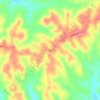 Axle topographic map, elevation, terrain