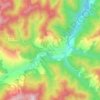Ranchio topographic map, elevation, terrain