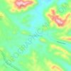 Arkaroola Village topographic map, elevation, terrain