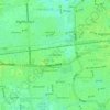 Phum Bourei Muoy Roy Khnorng topographic map, elevation, terrain