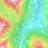 Prassurny topographic map, elevation, terrain