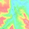 Merino topographic map, elevation, terrain