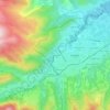Las Closes topographic map, elevation, terrain