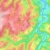 Linscheid topographic map, elevation, terrain