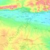 Dalad topographic map, elevation, terrain