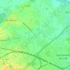 Le Corbeau topographic map, elevation, terrain