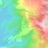 Meda topographic map, elevation, terrain