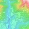 Zorzoi topographic map, elevation, terrain