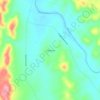 Trelawney topographic map, elevation, terrain