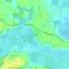 Horning topographic map, elevation, terrain