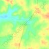 3 de Outubro topographic map, elevation, terrain