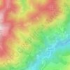 Usana topographic map, elevation, terrain