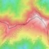 Tumling topographic map, elevation, terrain