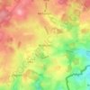 Arloncourt topographic map, elevation, terrain