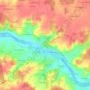 La Ville topographic map, elevation, terrain