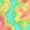 Hainchen topographic map, elevation, terrain