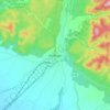 Rāmnagar topographic map, elevation, terrain