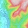 Hyner View topographic map, elevation, terrain