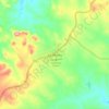 Centenary topographic map, elevation, terrain