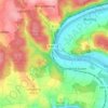 Lohstadt topographic map, elevation, terrain