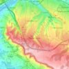 Walderslade topographic map, elevation, terrain