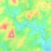 Helen topographic map, elevation, terrain