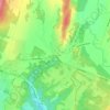 Essex Center topographic map, elevation, terrain